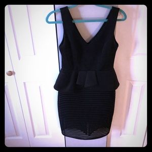 Bisou Bisou Peplum Dress NWOT